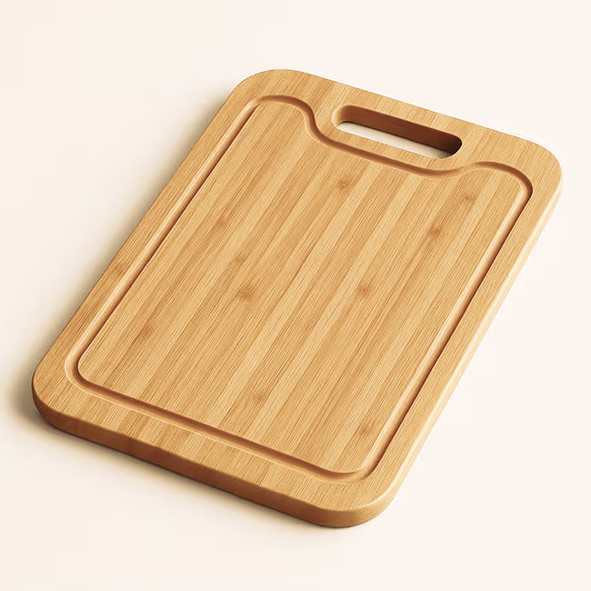 Tábua de churrasco feita com bambu premium